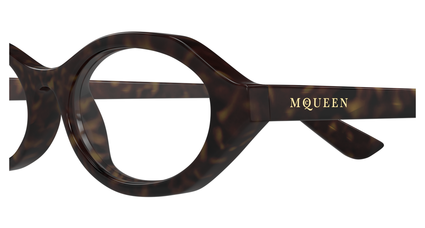 Alexander McQueen AM0559O Havana 889652641959