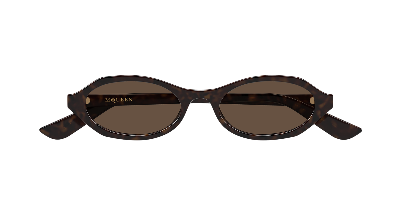 Alexander McQueen AM0559S Havana 002 889652641997