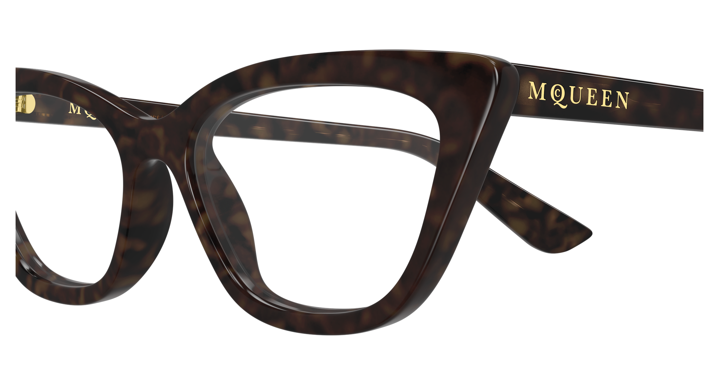 Alexander McQueen AM0560O Havana 889652642031