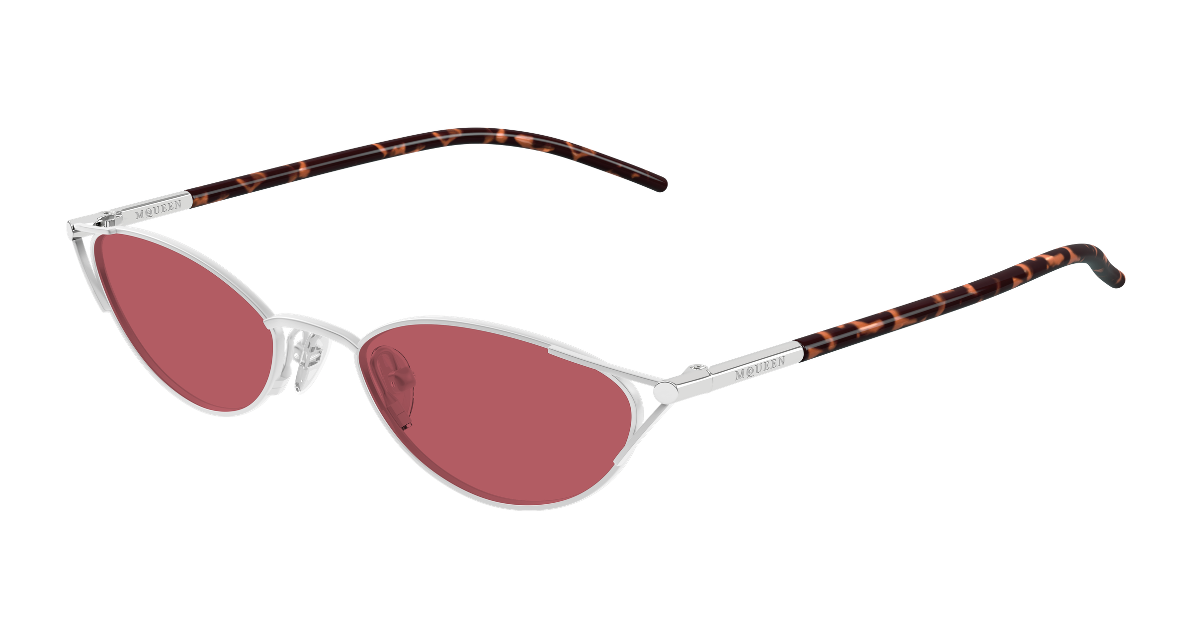 Alexander McQueen AM0563S Silver 889652642178