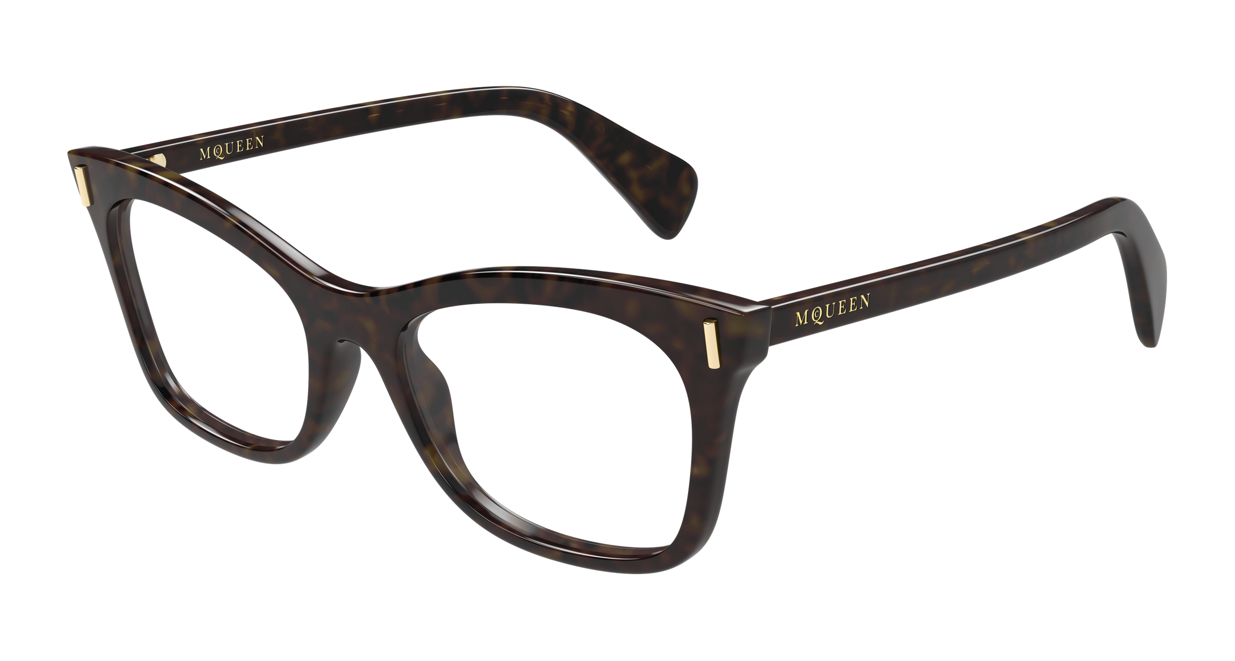 Alexander McQueen AM0552O Havana 889652641201