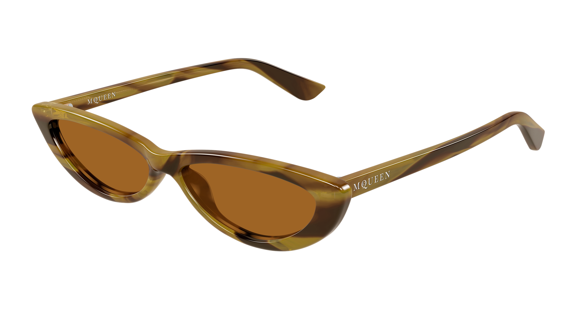 Alexander McQueen AM0535S Havana 006 889652640914