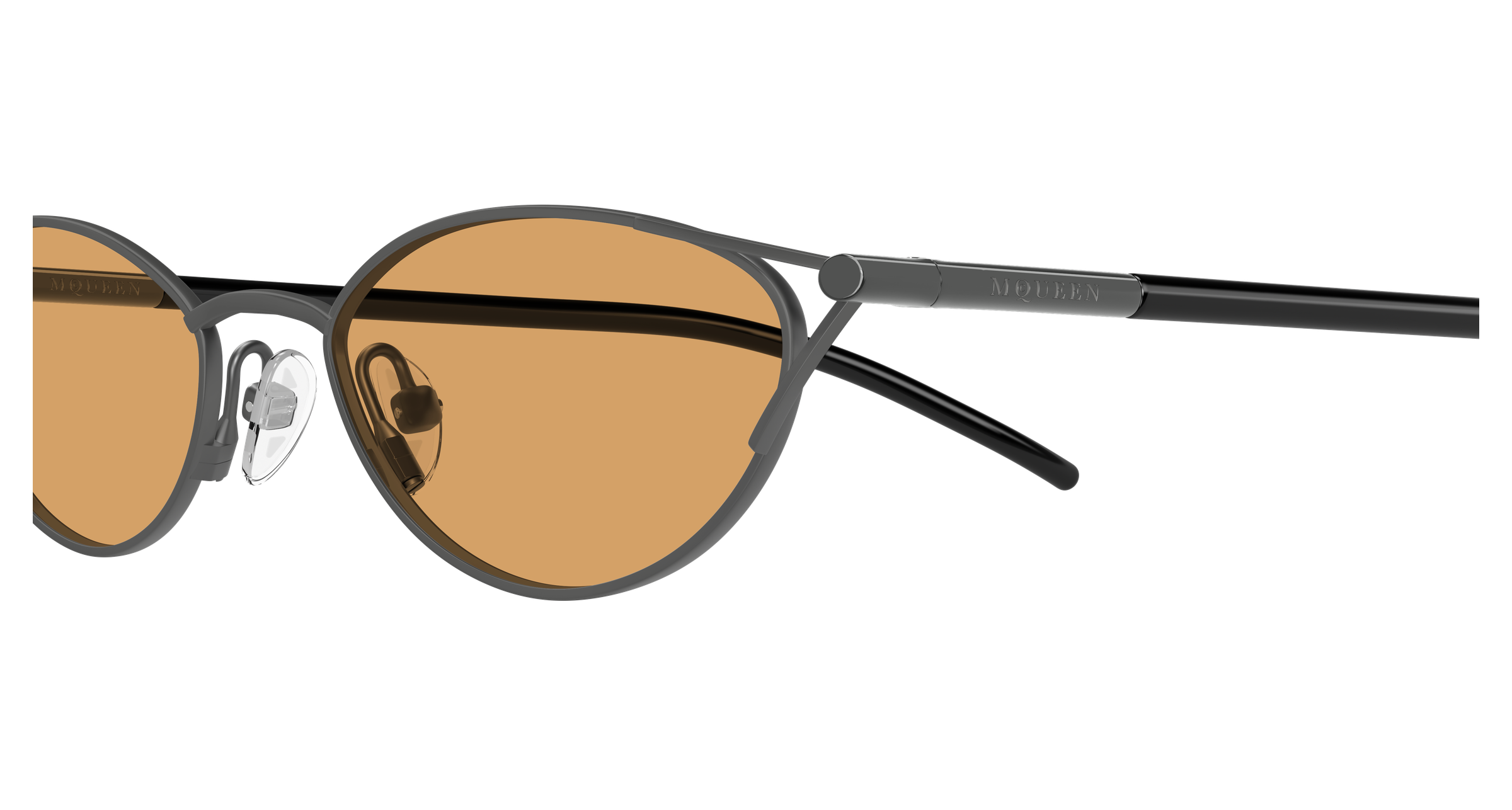 Alexander McQueen AM0563S Gunmetal 889652642185