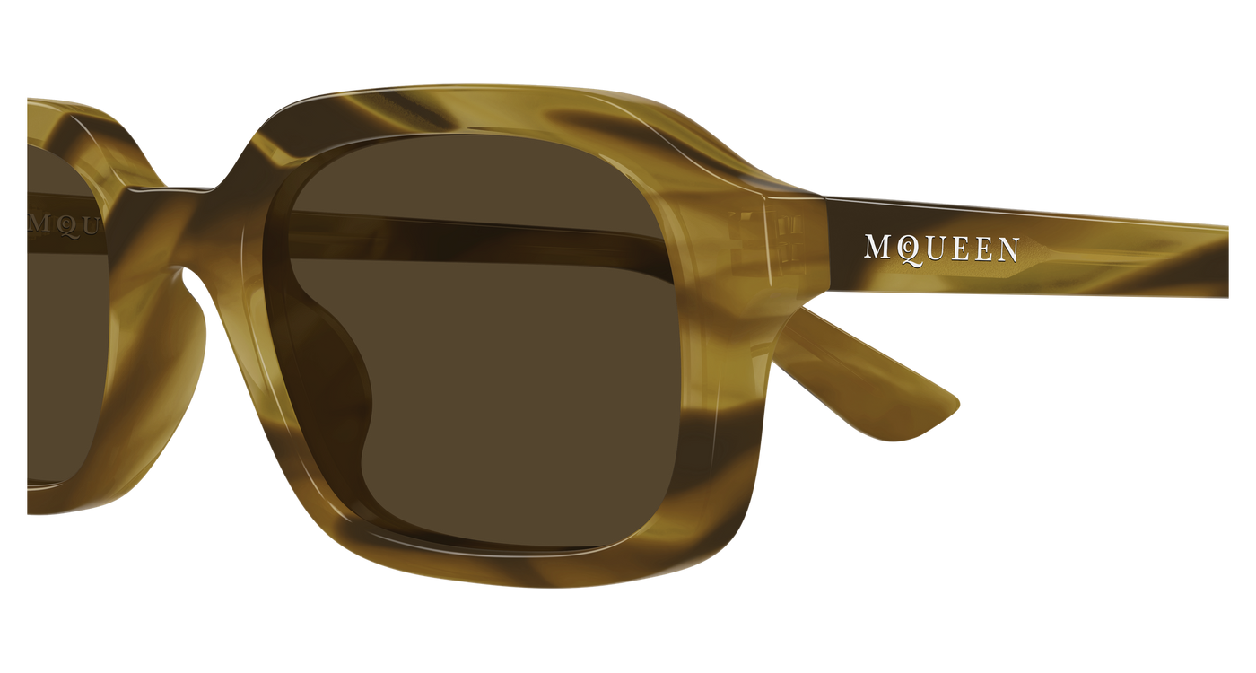 Alexander McQueen AM0558S Havana 003 889652641928