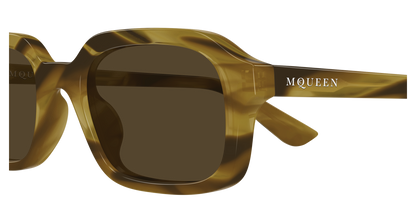 Alexander McQueen AM0558S Havana 003 889652641928