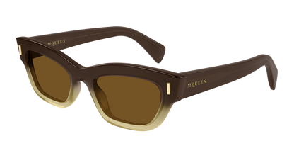 Alexander McQueen AM0548S Brown 889652641027