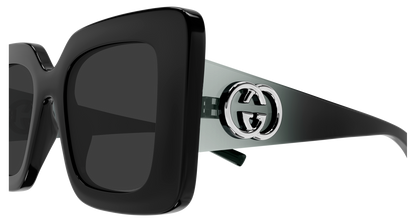 Gucci GG2025S Black 889652632421