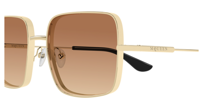 Alexander McQueen AM0564S Gold 002 889652641706