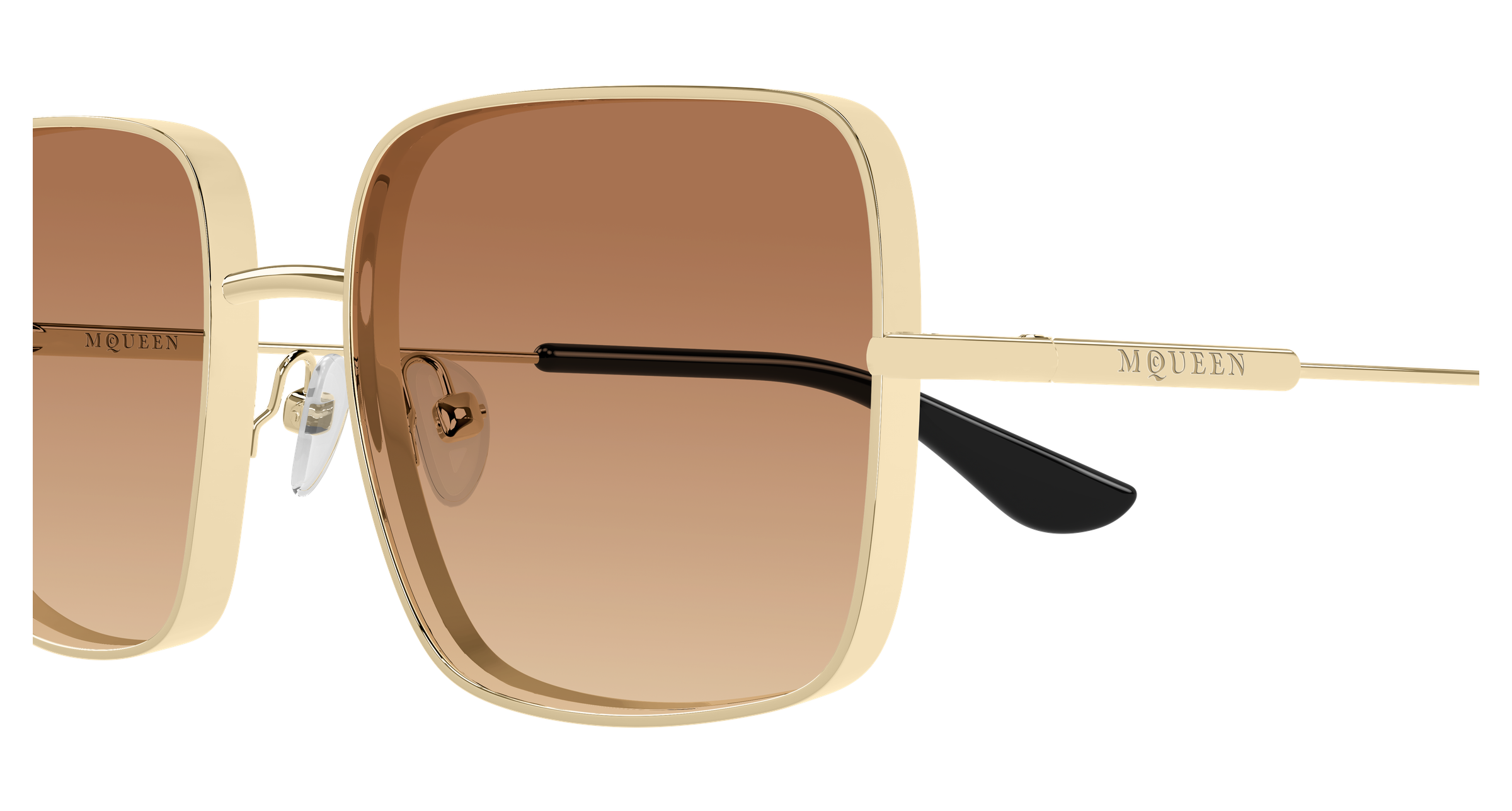 Alexander McQueen AM0564S Gold 002 889652641706