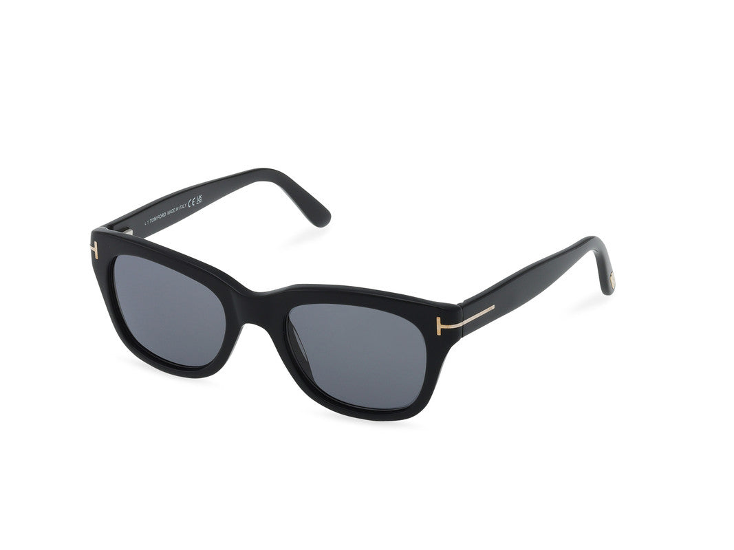 Shiny Black Male Sunglasses Tom Ford 889214533586