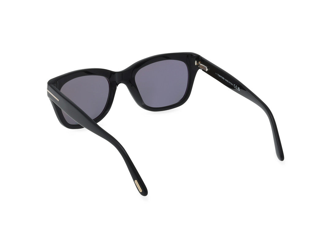 Shiny Black Male Sunglasses Tom Ford 889214533586