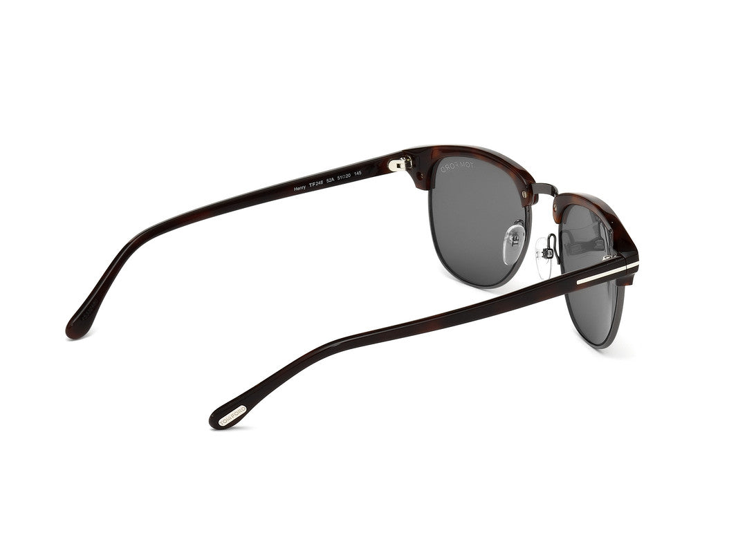 Dark Havana Male Sunglasses Tom Ford 664689764761