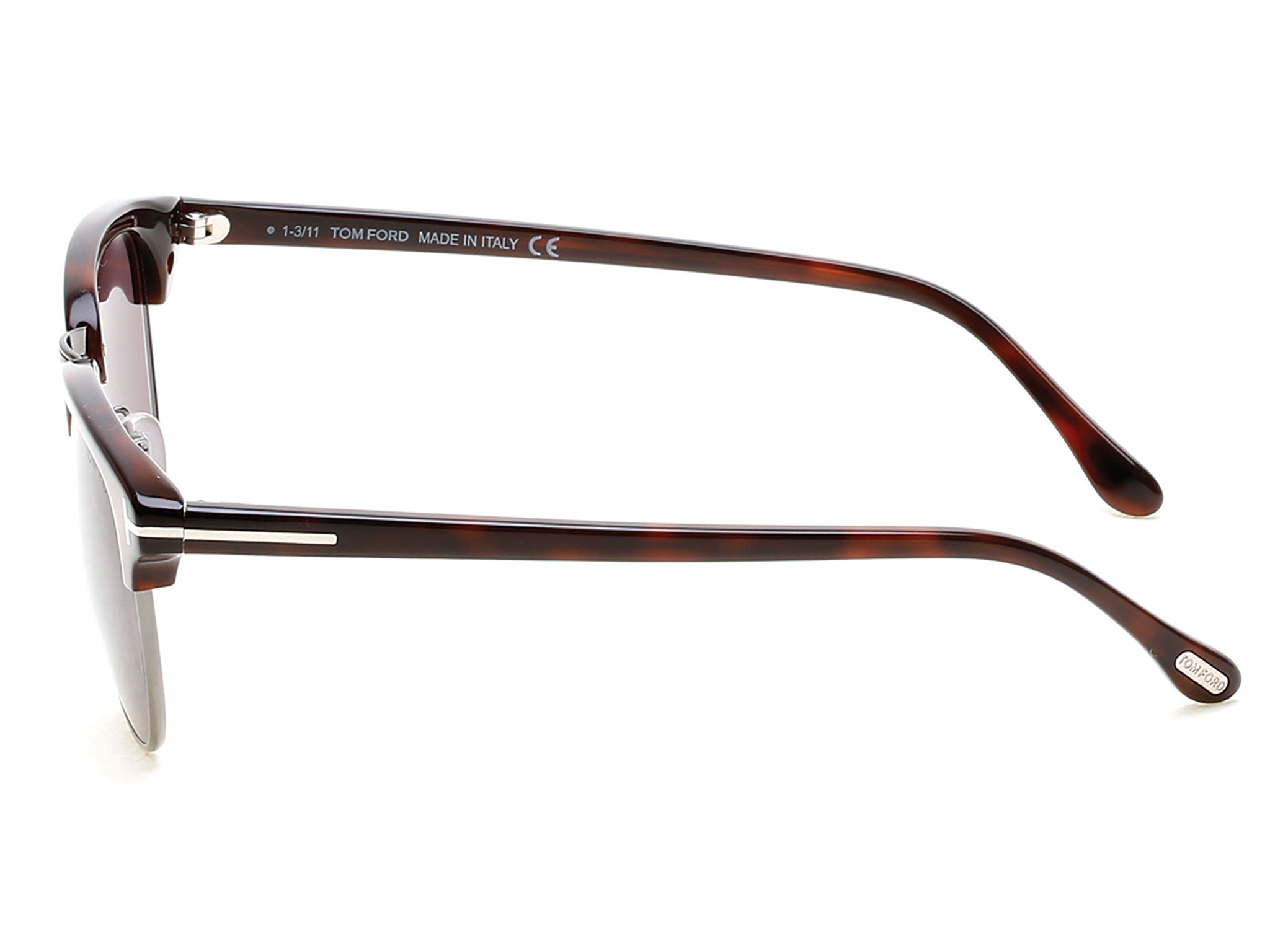 Dark Havana Male Sunglasses Tom Ford 664689523993