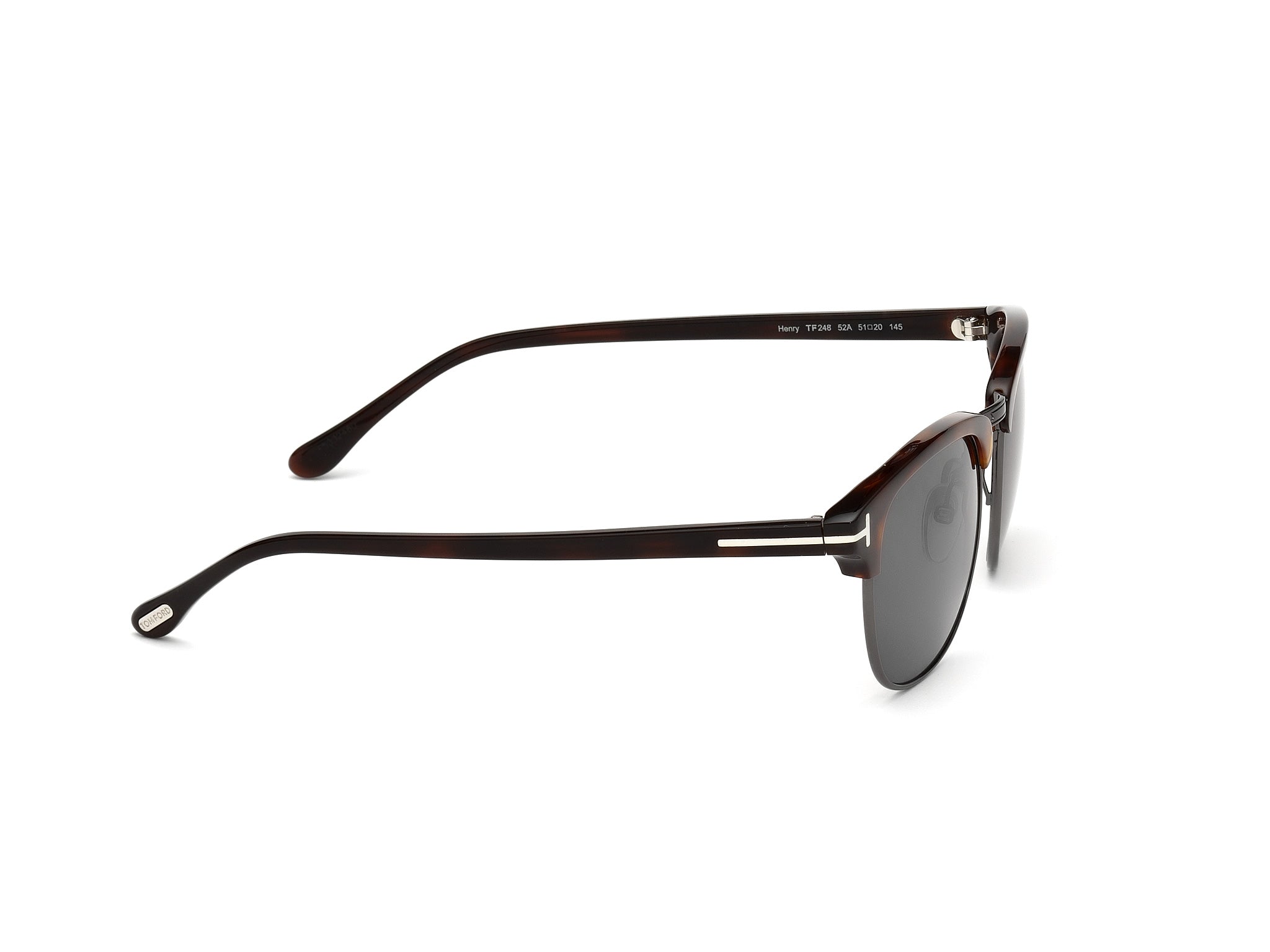 Dark Havana Male Sunglasses Tom Ford 664689523993