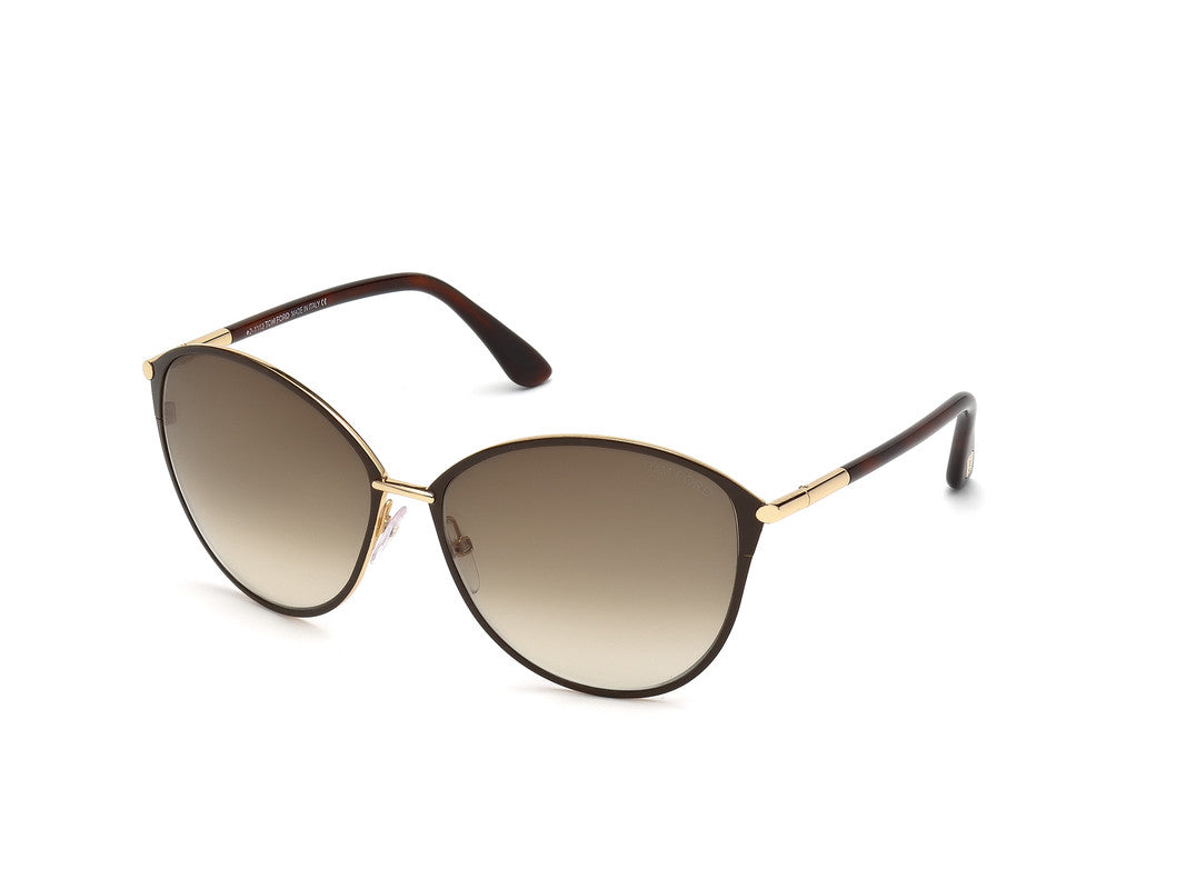 Light Brown/Monocolor Female Sunglasses Tom Ford 664689602346