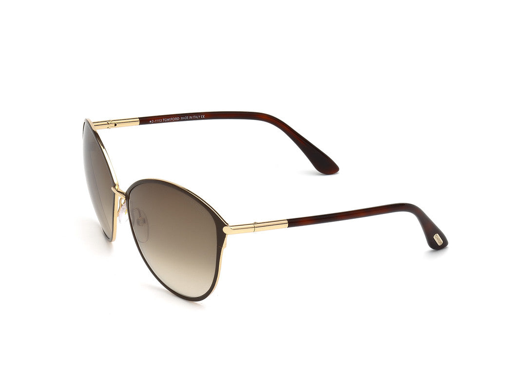 Light Brown/Monocolor Female Sunglasses Tom Ford 664689602346