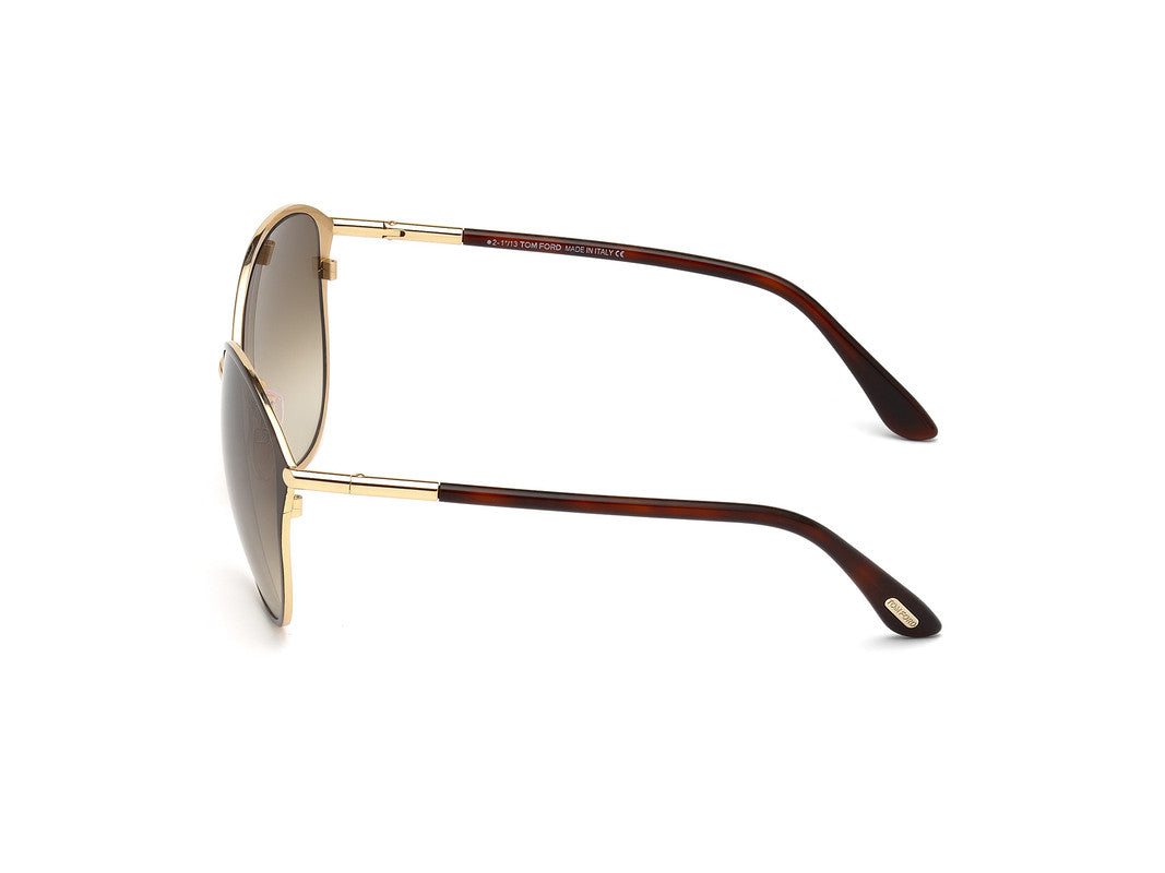 Light Brown/Monocolor Female Sunglasses Tom Ford 664689602346