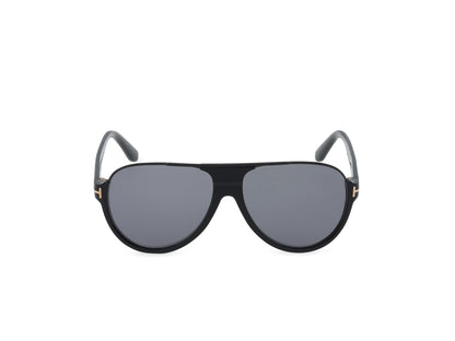 Shiny Black Male Sunglasses Tom Ford 889214496201