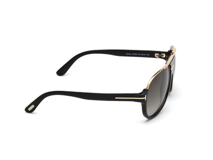 Tom Ford FT0334 Shiny Black / Grey 664689602865
