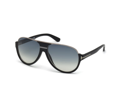 Tom Ford FT0334 Matte Black / Blue Gradient 664689602872