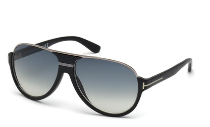 Tom Ford FT0334 Matte Black / Blue Gradient 664689602872