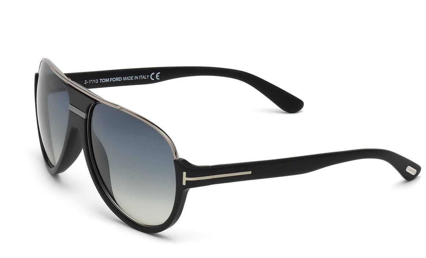 Tom Ford FT0334 Matte Black / Blue Gradient 664689602872