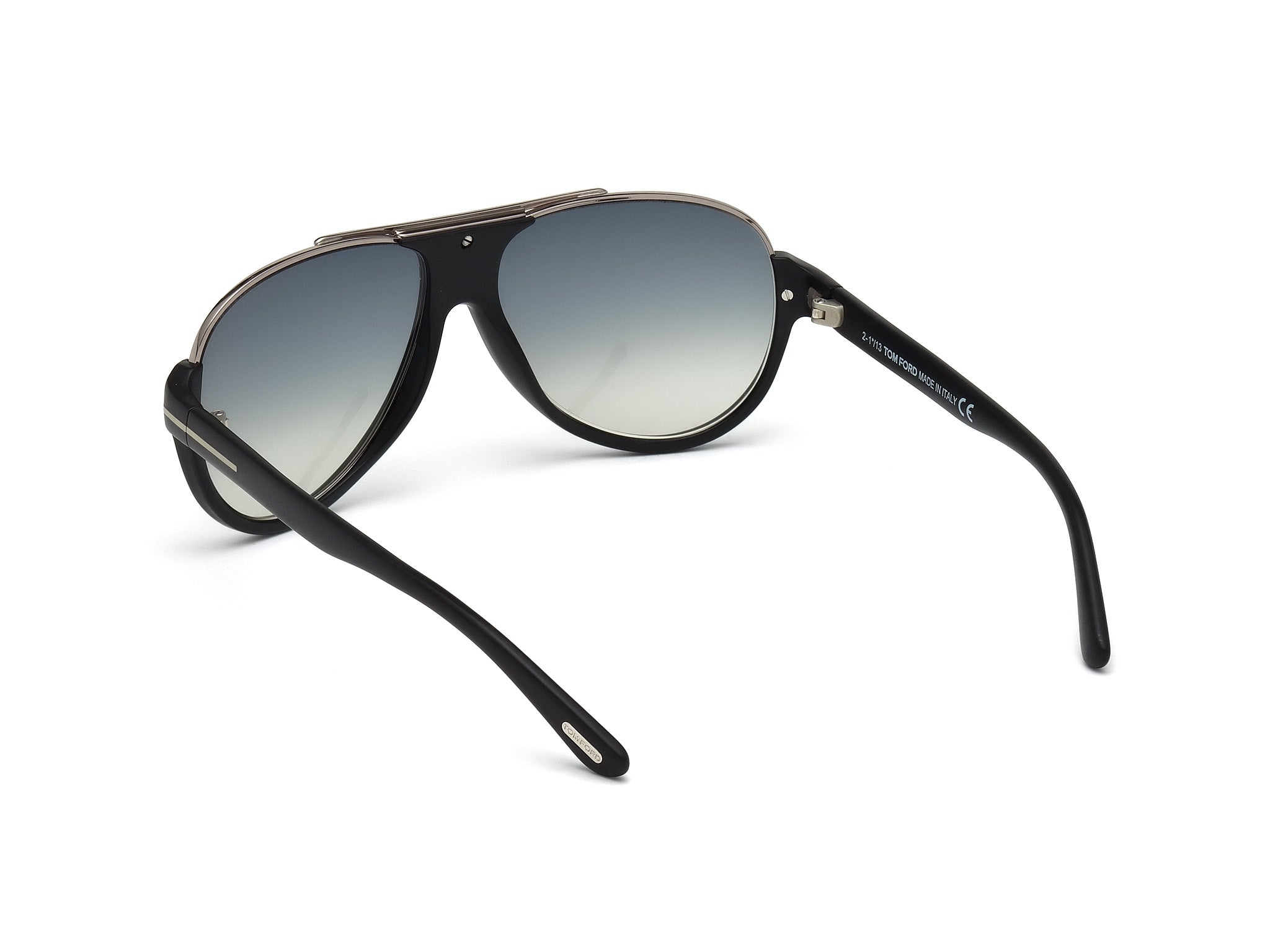 Tom Ford FT0334 Matte Black / Blue Gradient 664689602872
