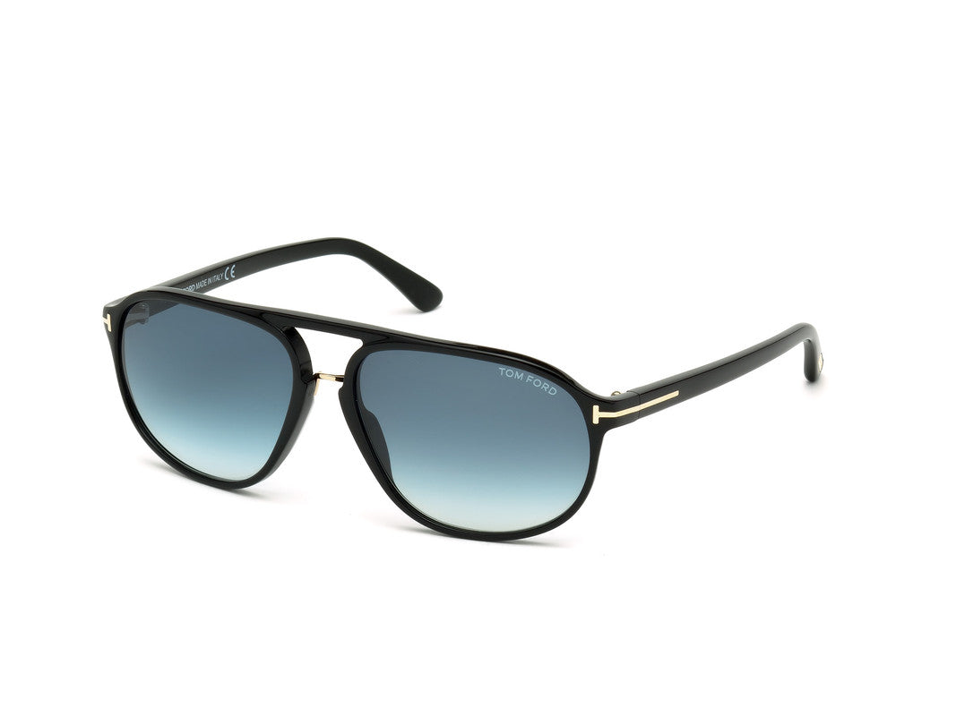 Shiny Black Male Sunglasses Tom Ford 664689718597