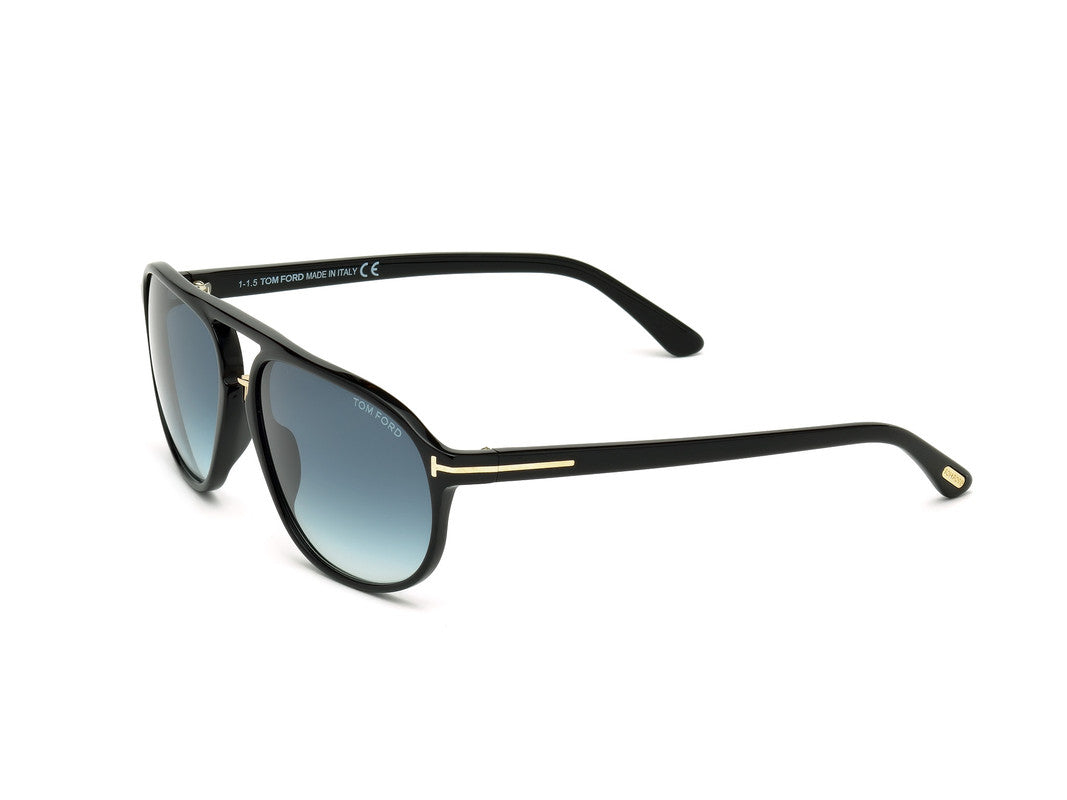 Shiny Black Male Sunglasses Tom Ford 664689718597