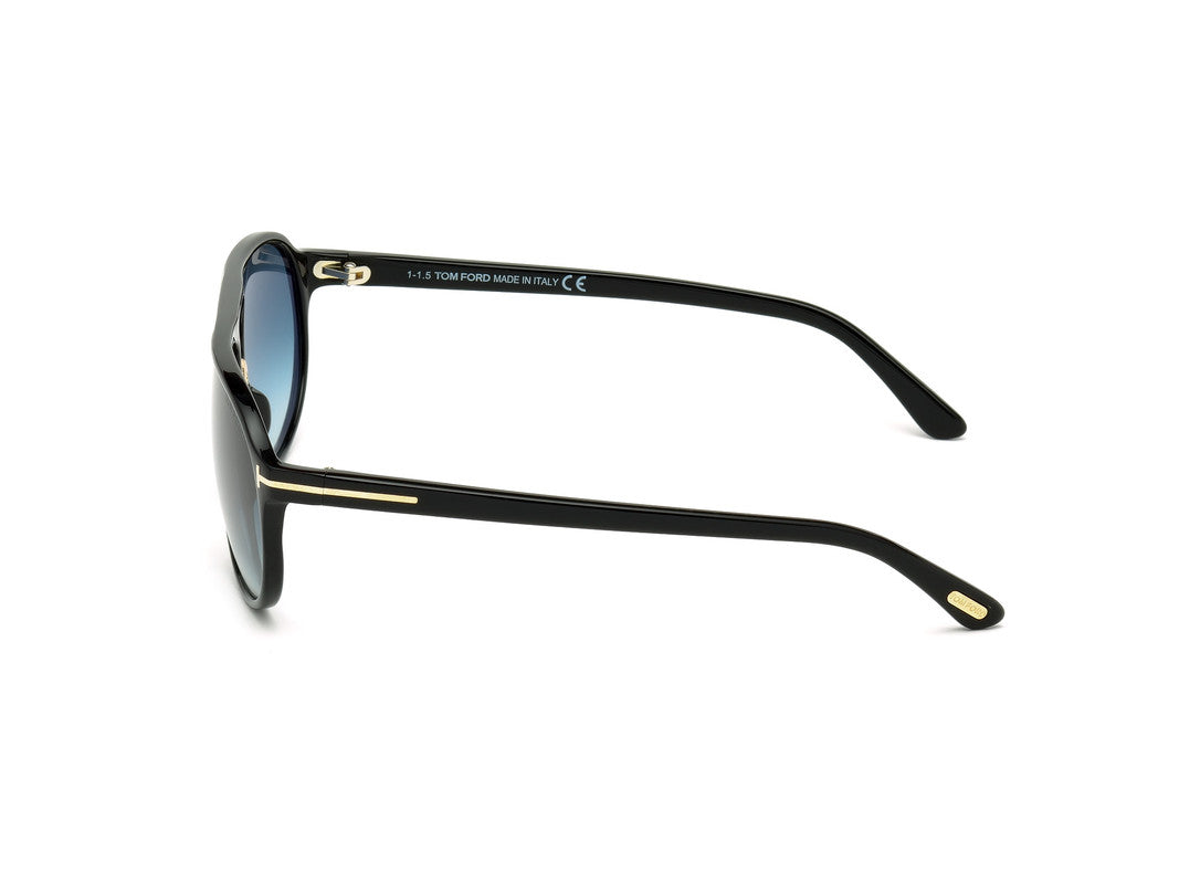 Shiny Black Male Sunglasses Tom Ford 664689718597