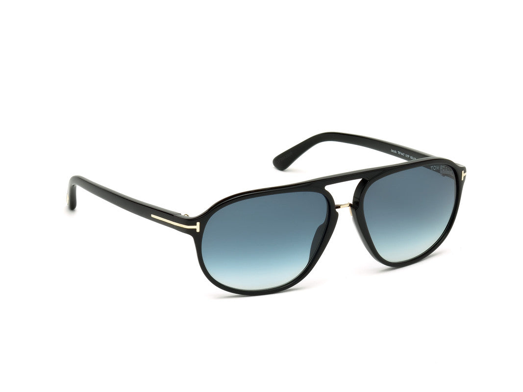 Shiny Black Male Sunglasses Tom Ford 664689718597