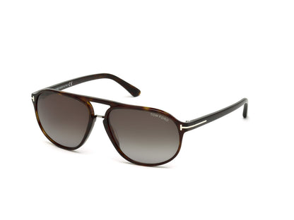 Dark Havana Male Sunglasses Tom Ford 664689718627