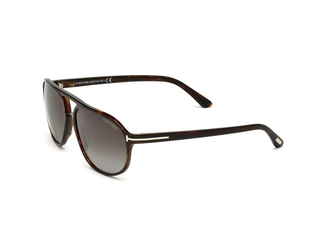 Dark Havana Male Sunglasses Tom Ford 664689718627