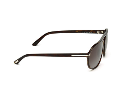 Dark Havana Male Sunglasses Tom Ford 664689718627