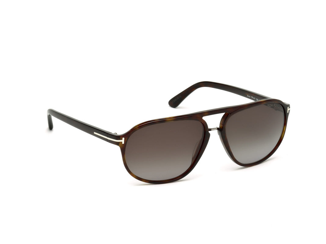 Dark Havana Male Sunglasses Tom Ford 664689718627