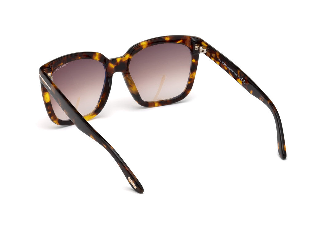 Blonde Havana Female Sunglasses Tom Ford 664689828760