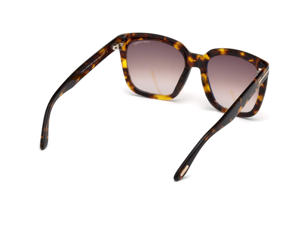 Blonde Havana Female Sunglasses Tom Ford 664689828760