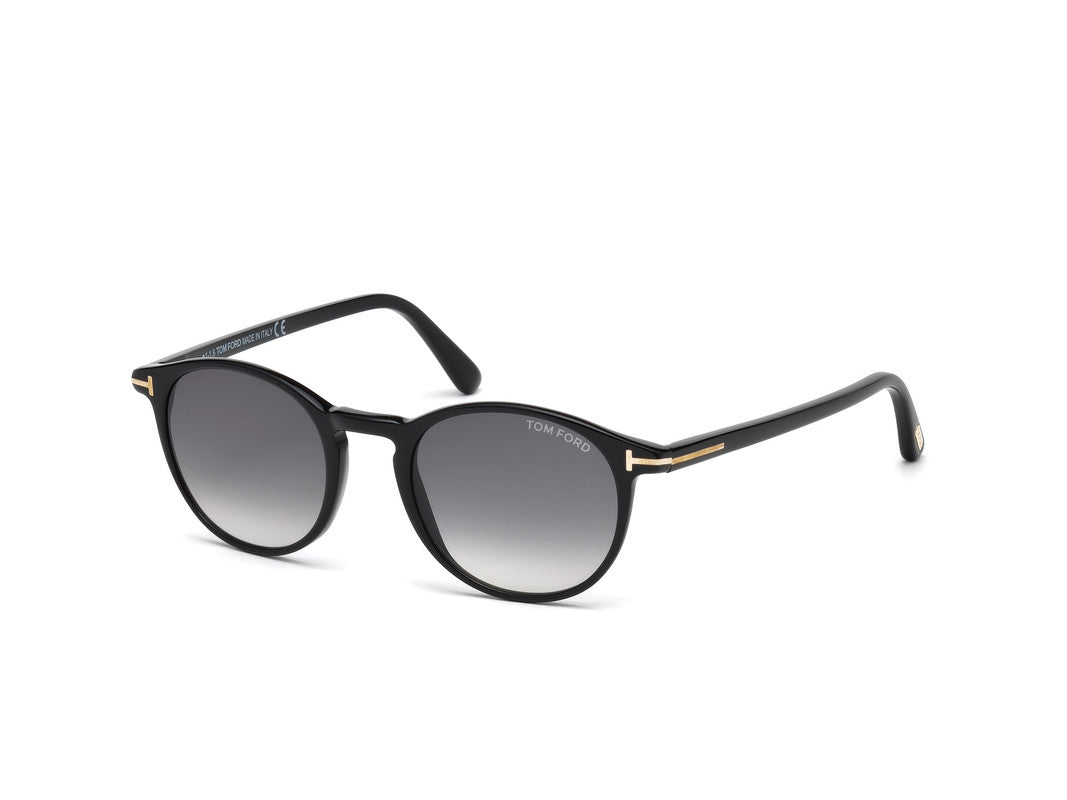 Shiny Black Male Sunglasses Tom Ford 664689857968