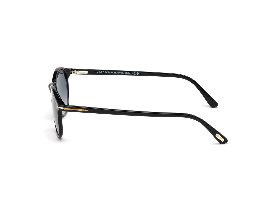 Shiny Black Male Sunglasses Tom Ford 664689857968