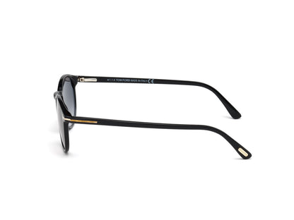Shiny Black Male Sunglasses Tom Ford 664689857968