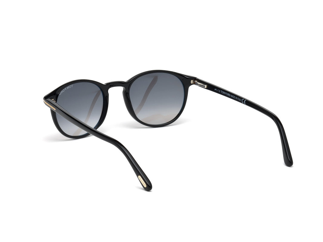 Shiny Black Male Sunglasses Tom Ford 664689857968
