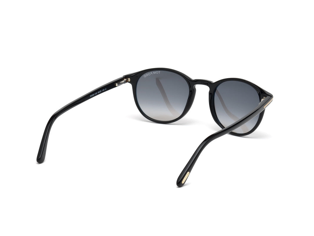 Shiny Black Male Sunglasses Tom Ford 664689857968