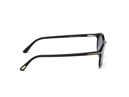 Shiny Black Male Sunglasses Tom Ford 664689857968
