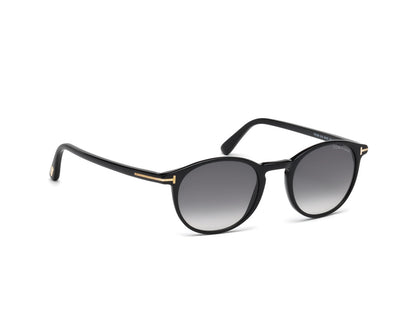 Shiny Black Male Sunglasses Tom Ford 664689857968