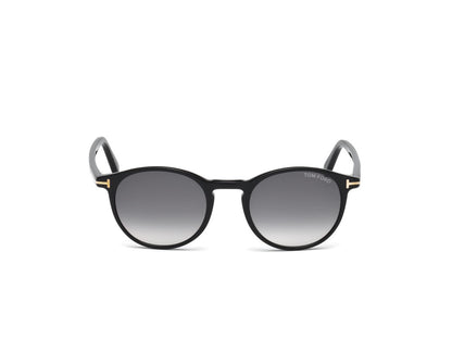 Shiny Black Male Sunglasses Tom Ford 664689857968