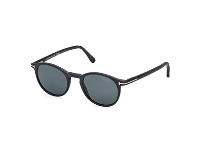 Matte Black Male Sunglasses Tom Ford 889214531711