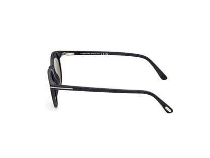 Matte Black Male Sunglasses Tom Ford 889214531711