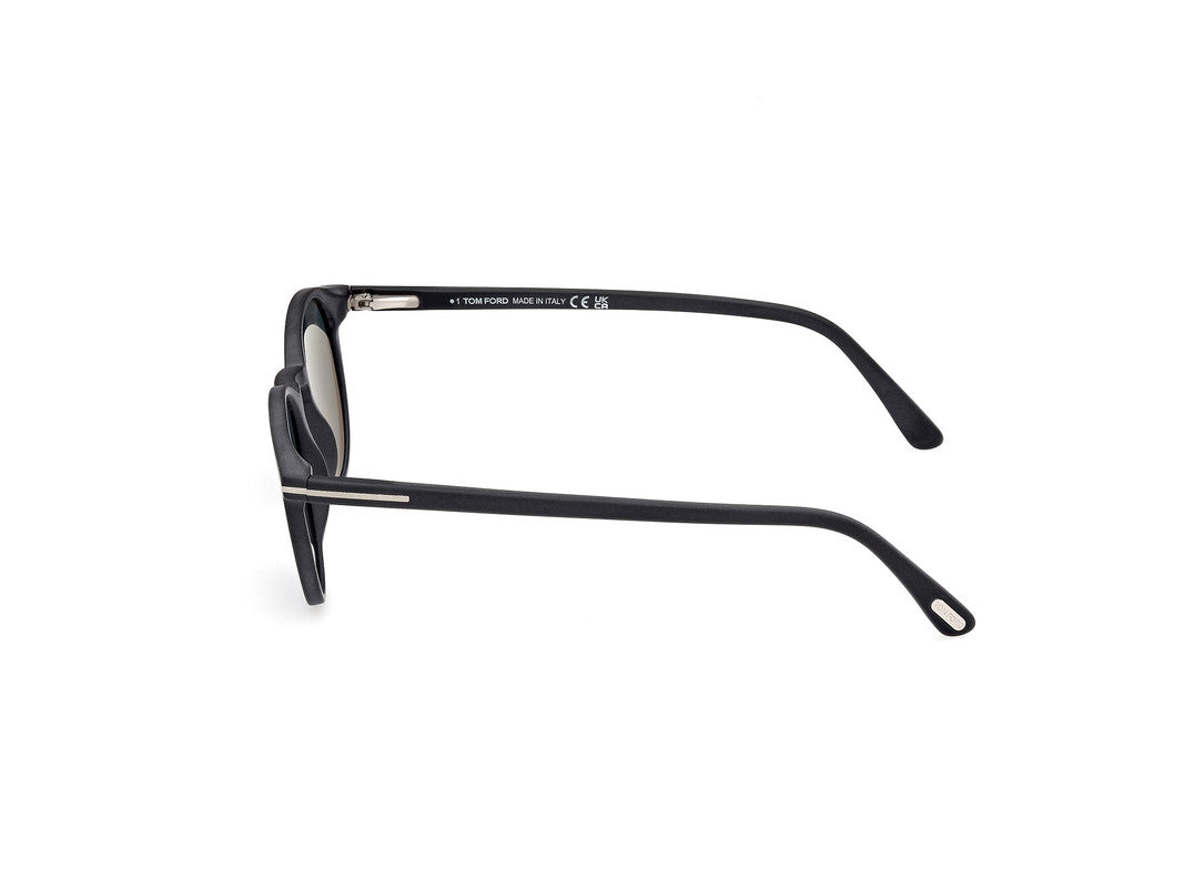 Matte Black Male Sunglasses Tom Ford 889214531711
