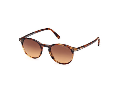 Blonde Havana Male Sunglasses Tom Ford 889214531735