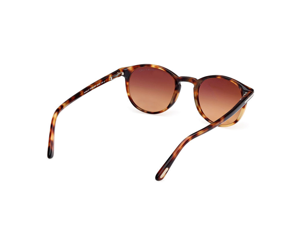 Blonde Havana Male Sunglasses Tom Ford 889214531735